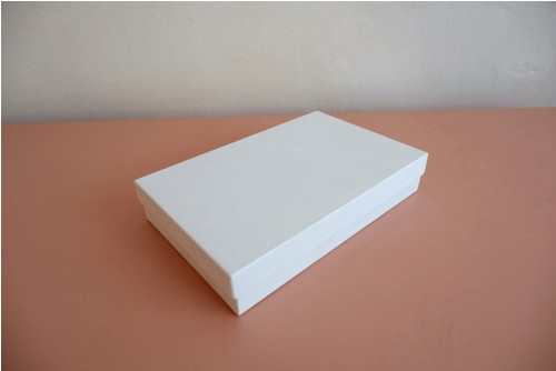Dárková krabička 22 × 14 × 4 cm (bílá)
