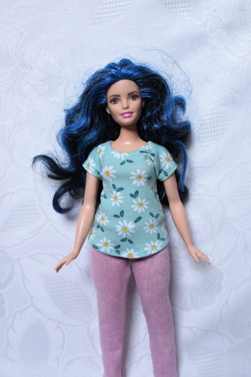 Barbie - baculka - tričko — foto 1