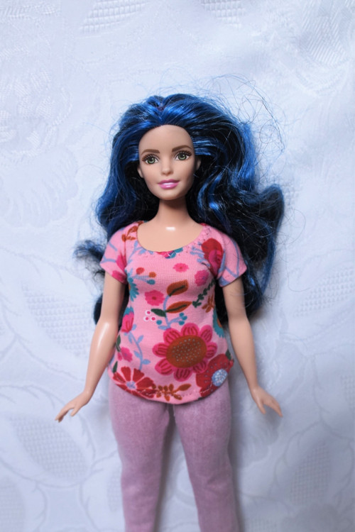 Barbie - baculka - tričko — foto 1