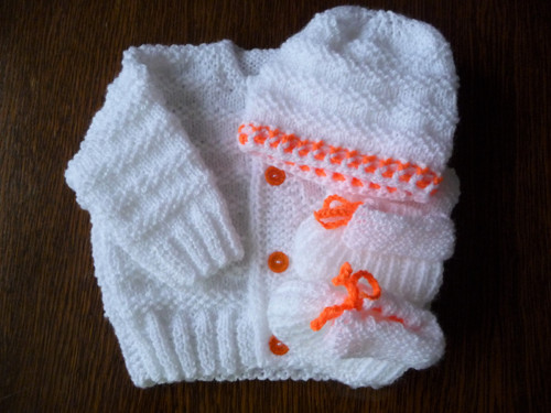 Soupravička do porodnice-newborn-bílá