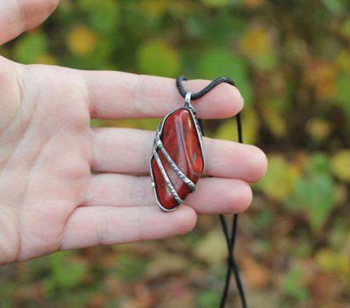 Mabon ~ Šperk s jaspisem — foto 1