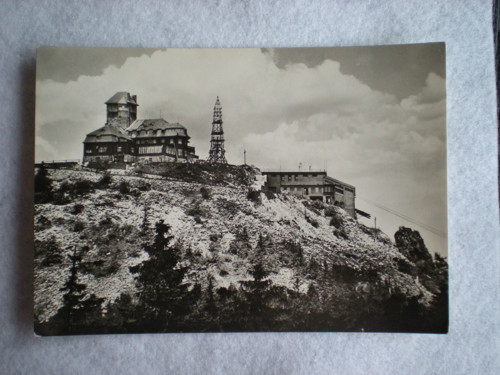 Pohlednice Ještěd + razítko