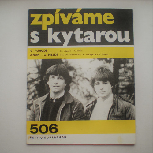 Zpíváme s kytarou Kotvald, Hložek - noty