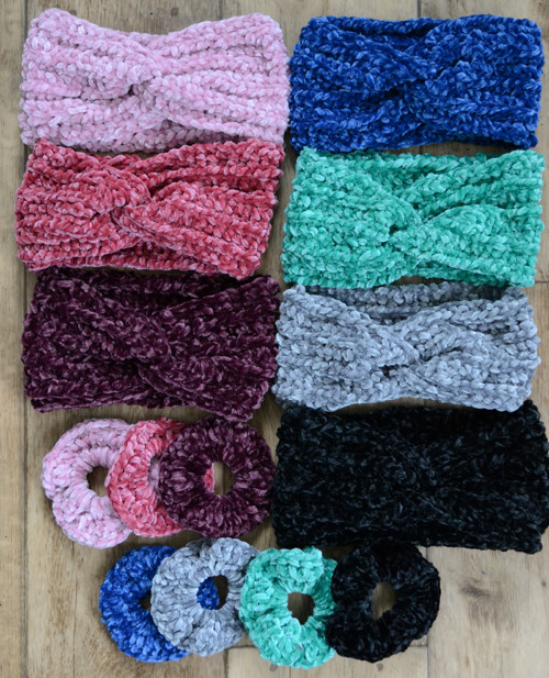 Gumička scrunchie žinylka