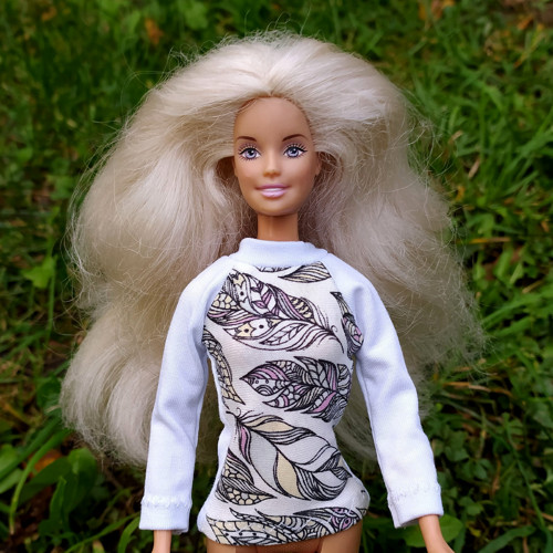 Kouzelné tričko pro klasickou Barbie