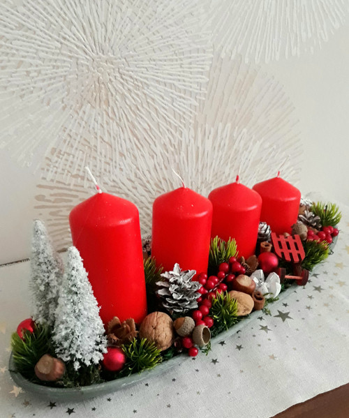 Adventní svícen — foto 1