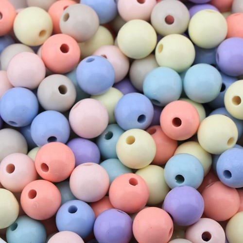 40ks Mix Pastel Růžová Fialová Žlutá modrá želé