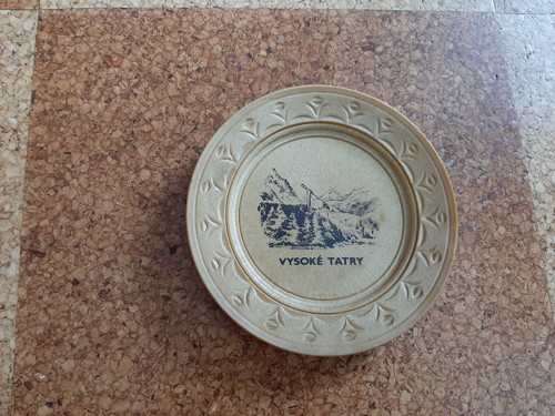 Talíř dekorační Vysoké Tatry