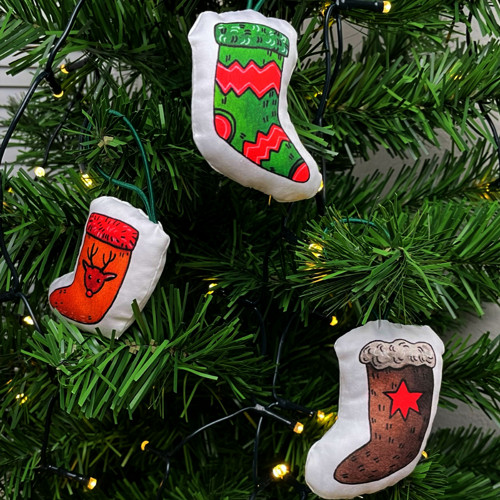 Vánoční ozdoby - 3 ks sada