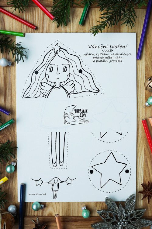 Vánoční tvoření-PDF k tisku