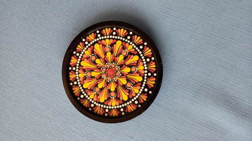 Odkládací talířek - šperkovník, mandala
