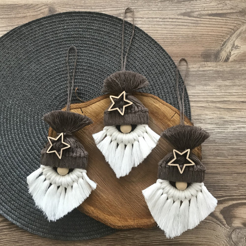 Macrame Santa Claus — foto 1