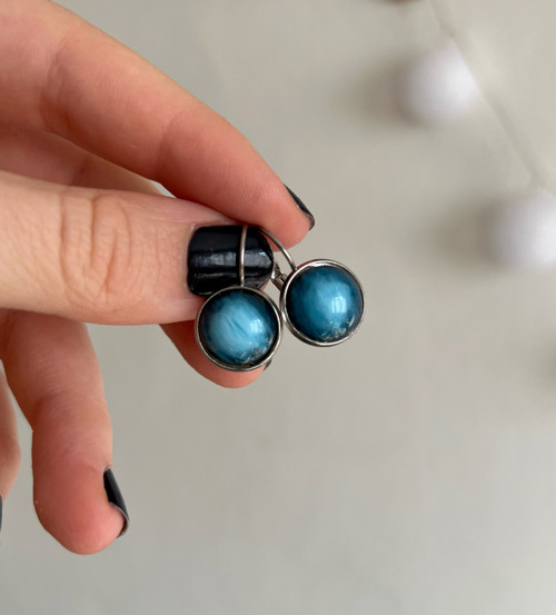 Náušnice nerez. ocel, 12 mm