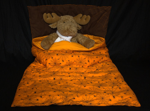 Spací pytel s pavouky a pavučinami 75x140 cm