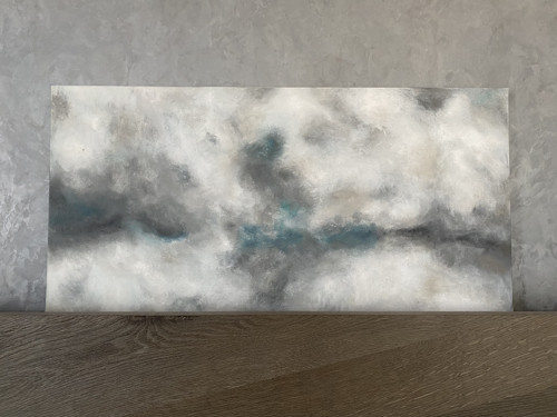 Abstraktní obraz - Zasnění 60x40cm