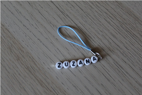 Přívěsek na klíče..Zuzana