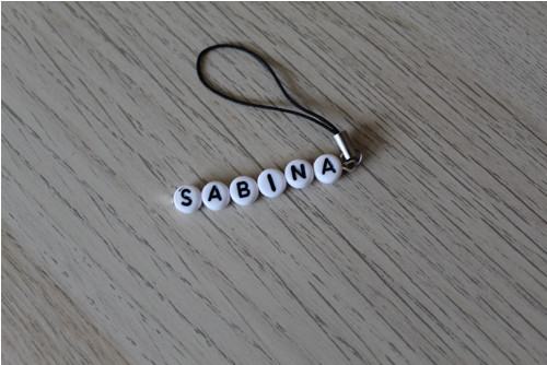 Přívěsek na klíče..Sabina