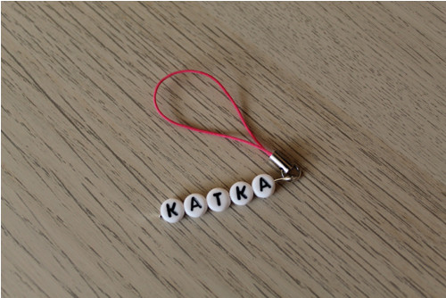 Přívěsek na klíče..Katka