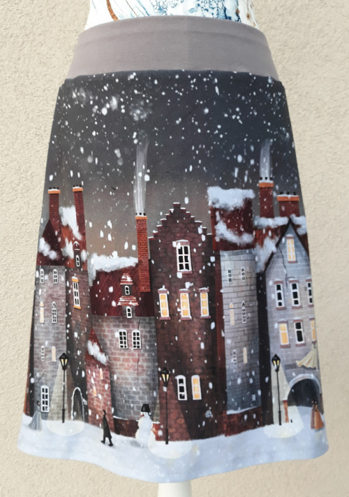 NÁLADA ZIMNÍHO MĚSTA, cca 59cm do A, vel.XS-2XL