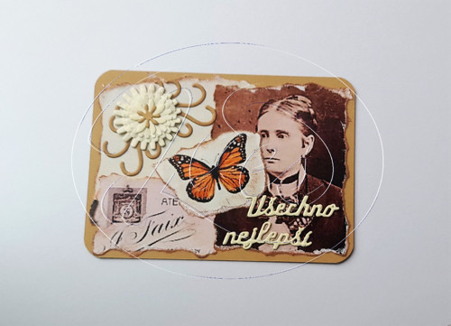 Vzkazová kartička Rustical (738)