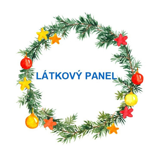 Bavlněný panel 25x25 cm skladem — foto 1