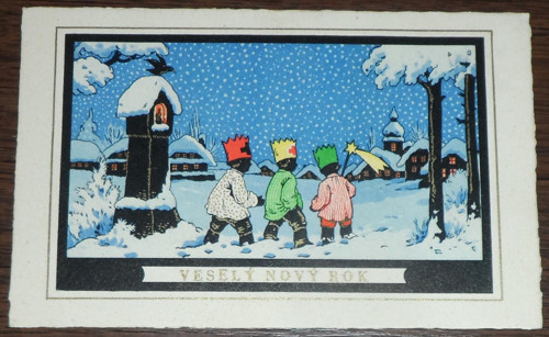 Vánoční POHLEDNICE, Veselý nový rok — foto 1