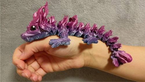 Mládě Lesního Draka - 22 cm - 3D Tisk — foto 1