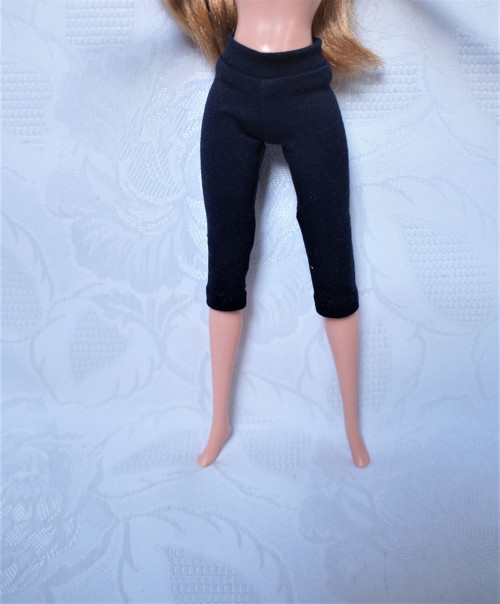 Capri legíny - tmavomodré — foto 1