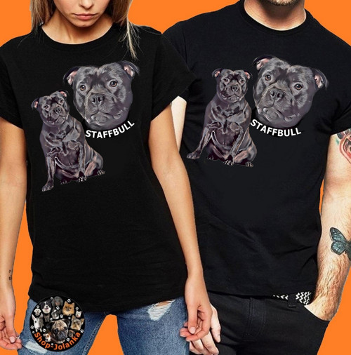 Stafordšírský Bulteriér Tričko unisex