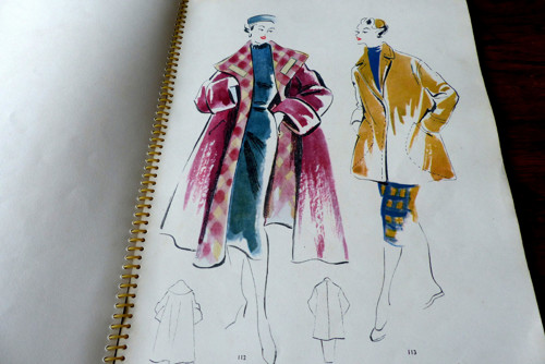 Modern Faschion...módní katalog, zima 1955