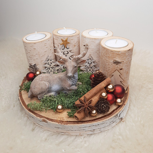 Adventní svícen — foto 1