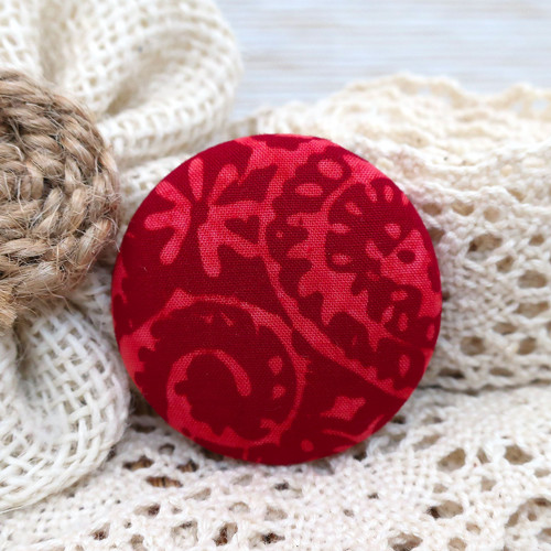 Buttonková brož Vánoční 38mm *na objednávku
