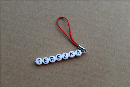 Přívěsek na klíče..Terezka