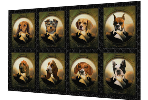 Bavlněný panel - sada 33x48 cm - skladem