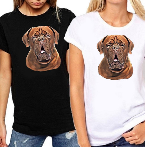 Bordeauxská Doga Tričko unisex