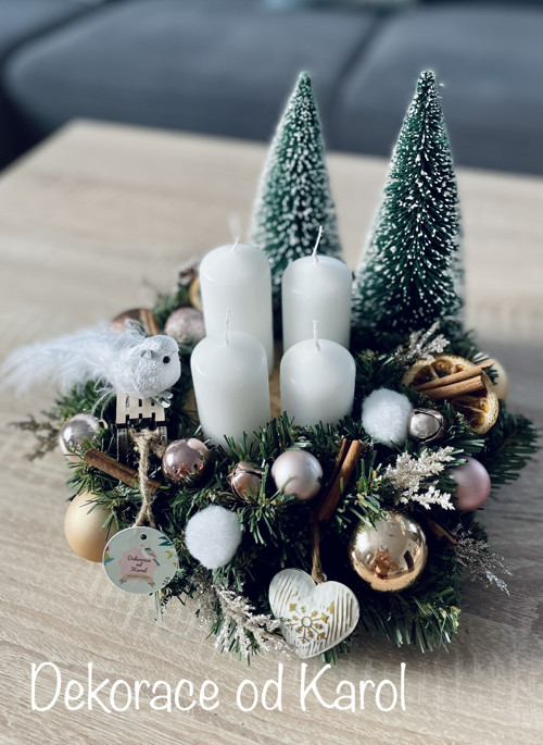 Pohádkový adventní věnec. — foto 1
