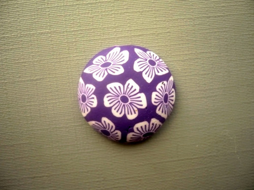 Kabošon - fimo 21 mm, č.6