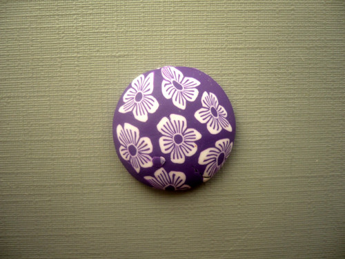 Kabošon - fimo 21 mm, č.8f