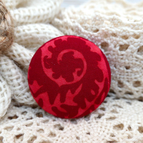 Buttonková brož Vánoční 29mm *na objednávku