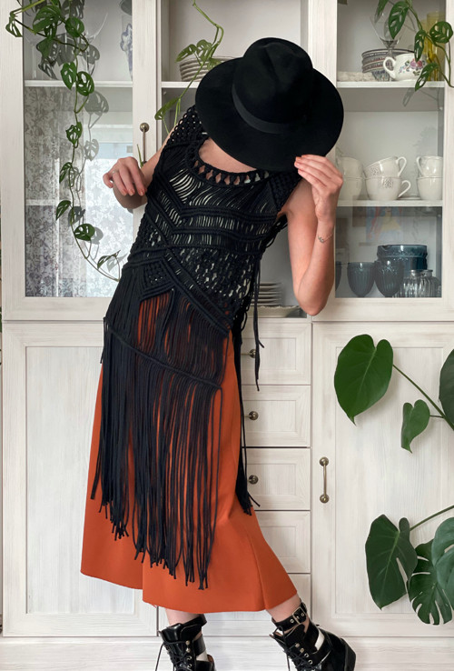 Macramé vesta — foto 1