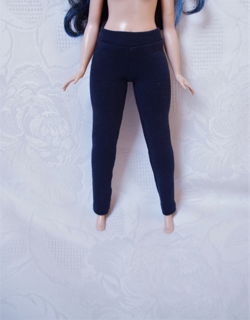 Barbie baculka - legíny - tmavomodré — foto 1