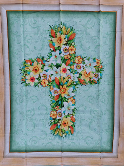 Květiový velikonoční panel — foto 1