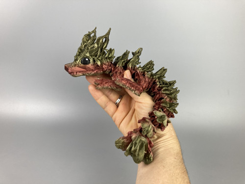 MIMINKO lesního draka - 29cm, 3D tisk — foto 1