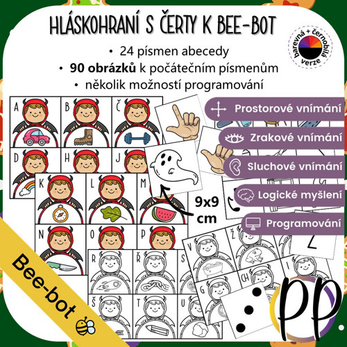 Hláskohraní s čerty k Bee-bot (PDF) — foto 1