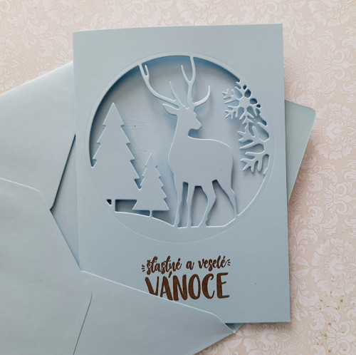 Vánoční přání V lese — foto 1