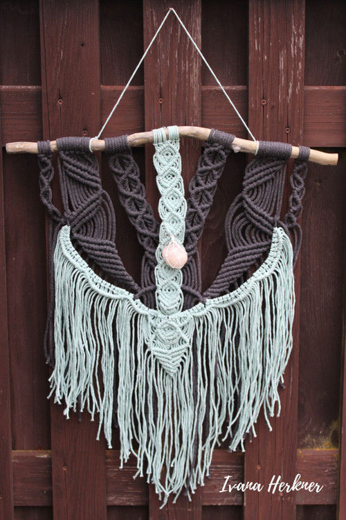 Závěs macramé — foto 1