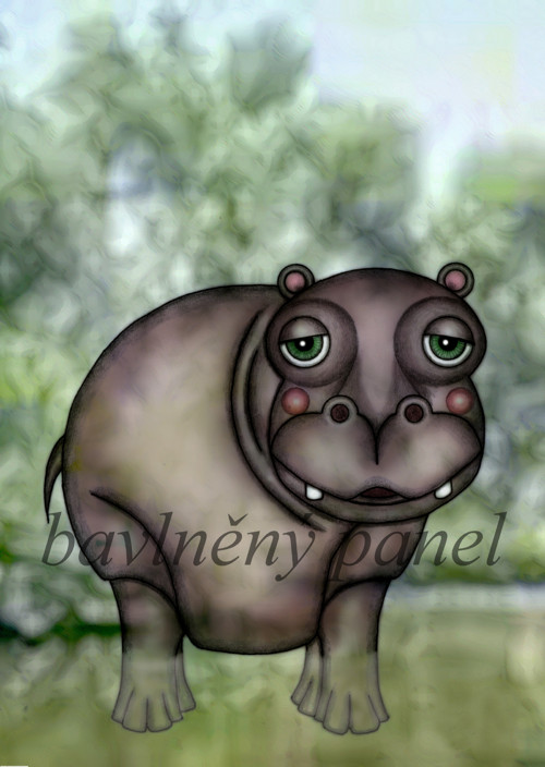 Bavlněný panel MZ 585