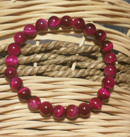 Tygří oko magenta — foto 1