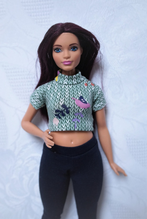 Barbie - baculka - tričko — foto 1