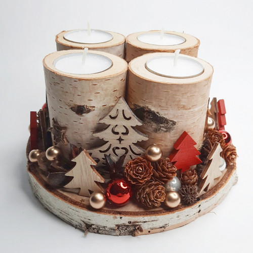 Adventní svícen — foto 1